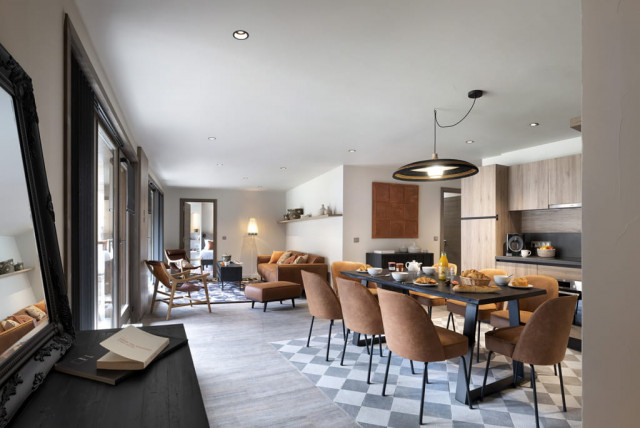 Tignes Location Appartement Dans Résidence Luxe Inoui Séjour 