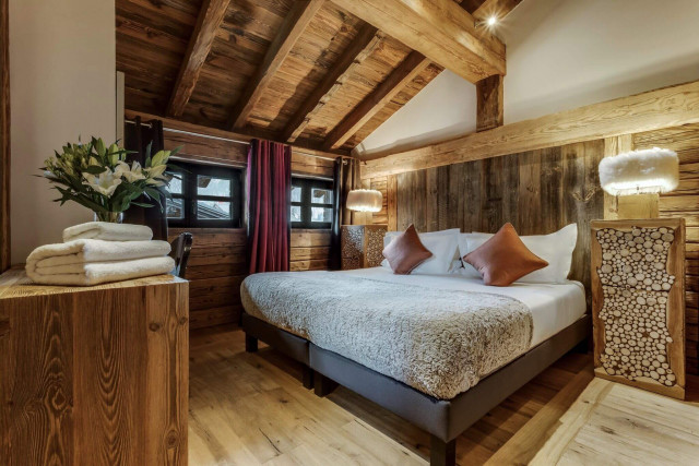 Val D'Isère Location Appartement Luxe Vonal Chambre 