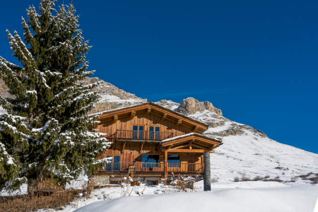 Val D'Isère Location Chalet Luxe Toval Extérieur