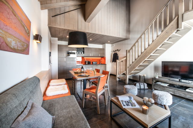 Val Thorens Location Appartement Luxe Cameline Séjour