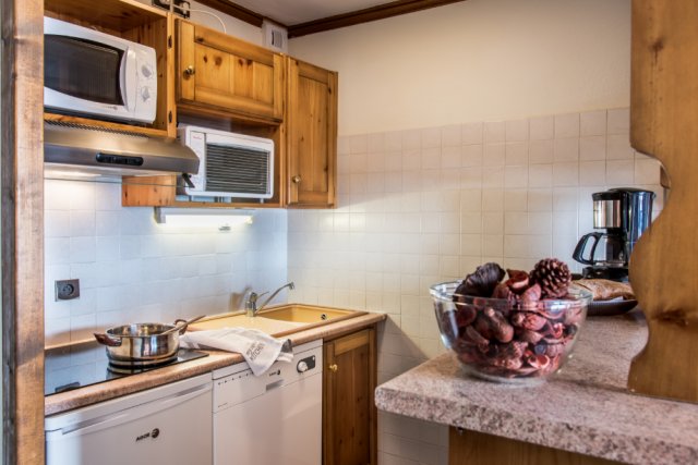 Val Thorens Location Appartement Luxe Hapia Cuisine