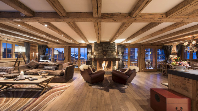 Verbier Location Appartement Luxe Versilite Salon