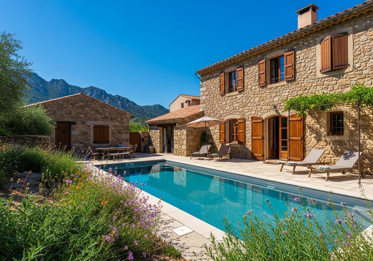 Figari : campagne corse et aéroport du sud