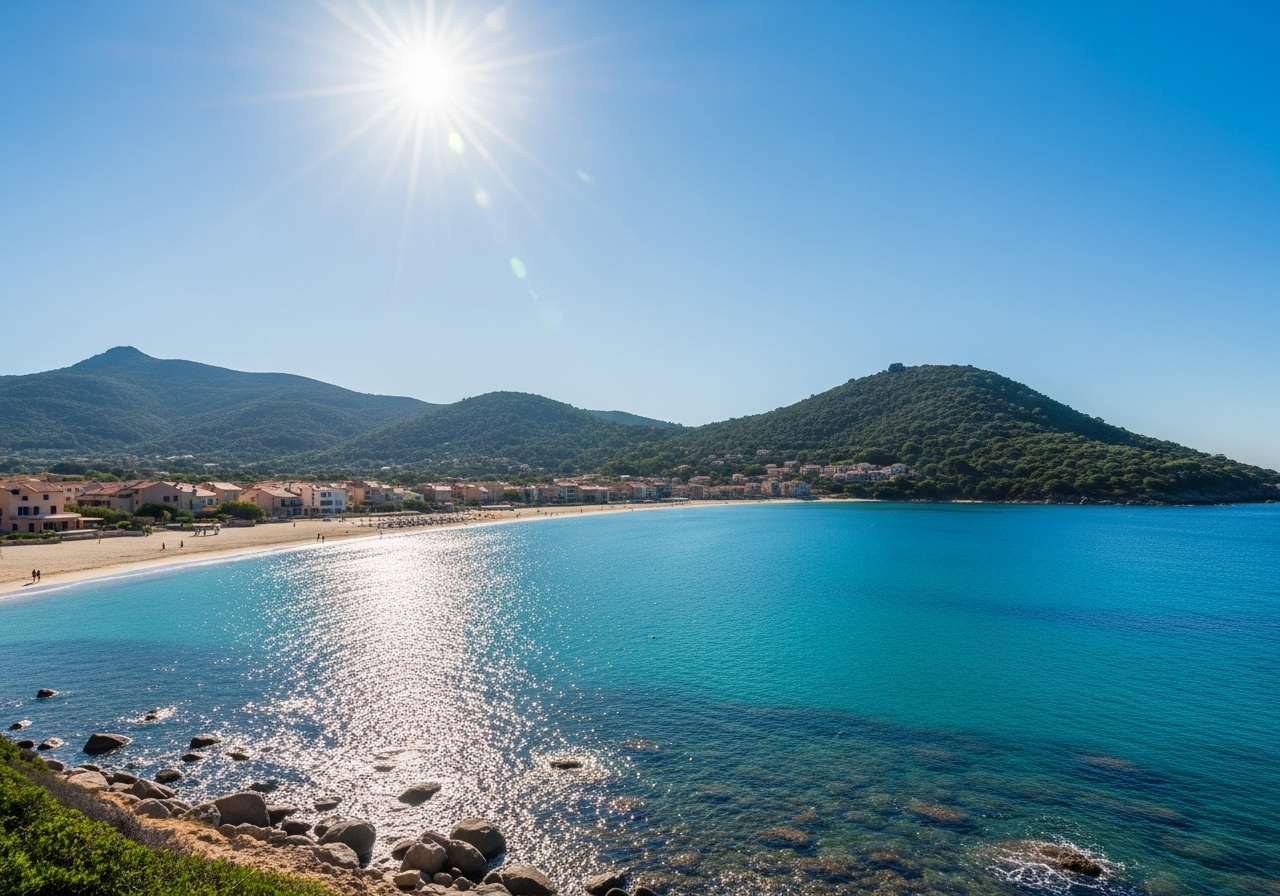 Propriano sur le golfe du Valinco, location de villas