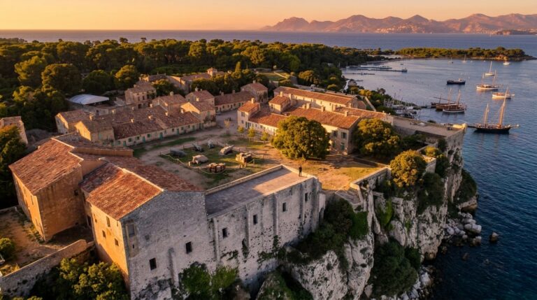 Île Sainte-Marguerite: Fort Royal, the Man in the Iron Mask and 152 hectares facing Cannes