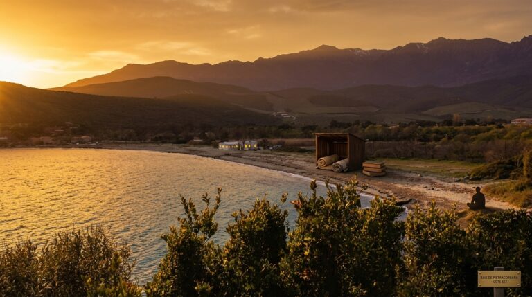 Pietracorbara Beach: 450m of fine sand on Cap Corse's eastern coast