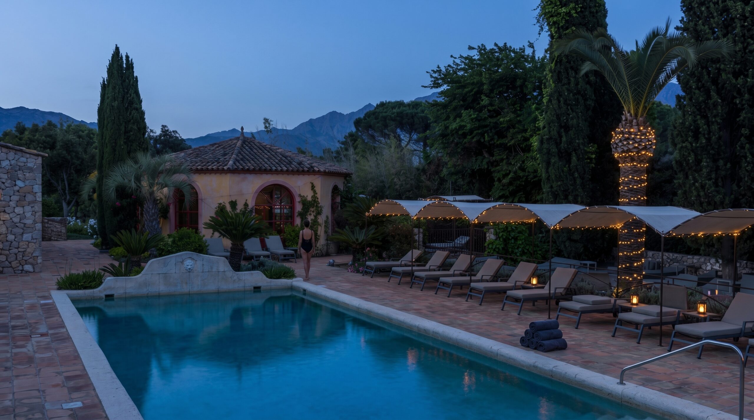 Hôtel La Signoria Calvi piscine Relais Châteaux Balagne