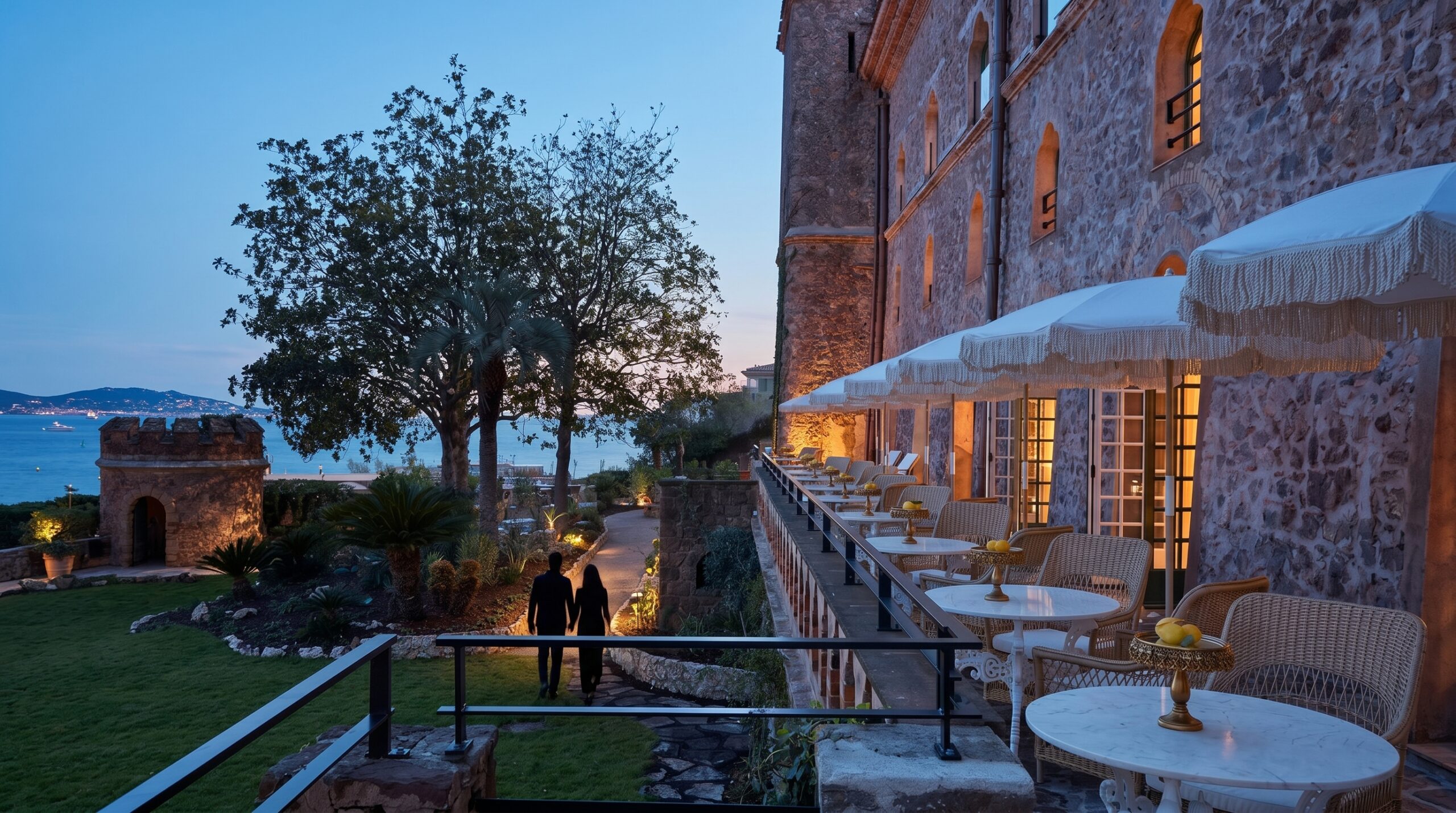 Château de Théoule Côte d'Azur cinq étoiles Méditerranée