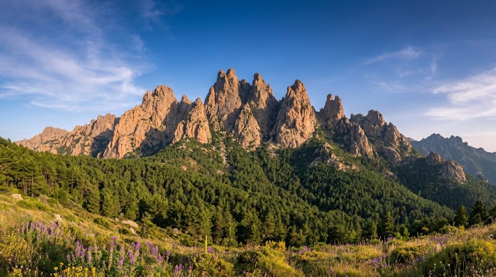 Aiguilles de Bavella : sept pics de granit au cœur de la Corse