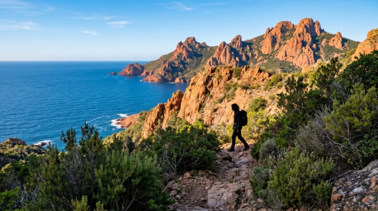Estérel Massif: hiking amongst the red porphyry of Mont Vinaigre