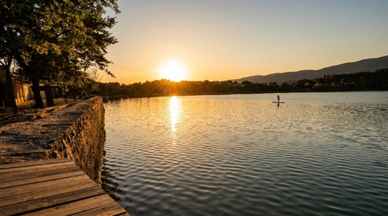Étang de la Bonde: the largest body of water in the Luberon
