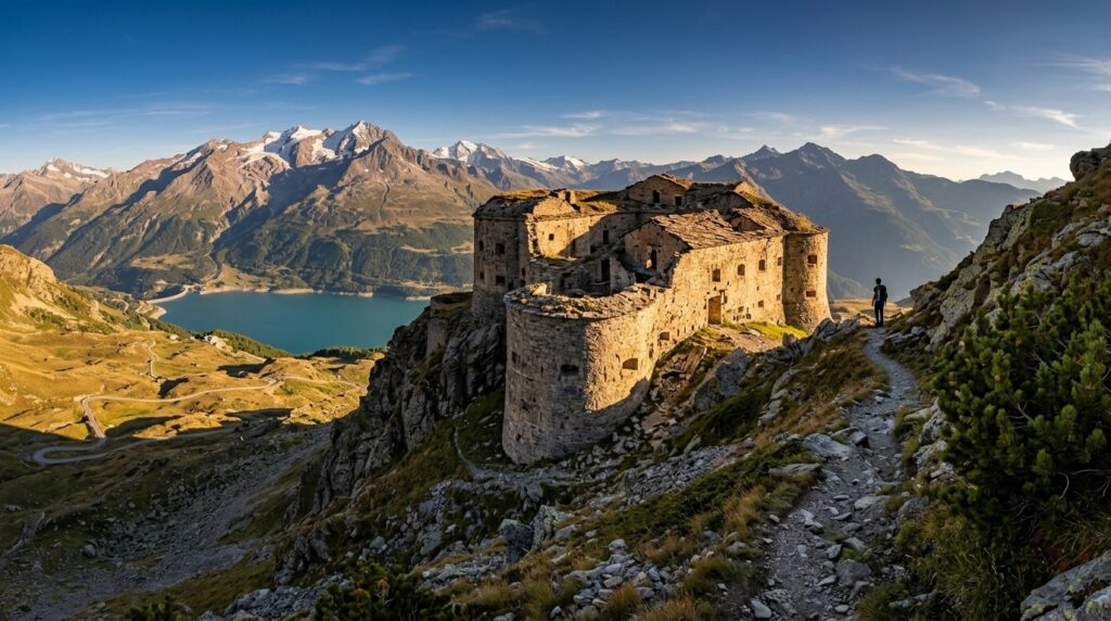 Fort de Ronce: the Italian fortification of the Mont Cenis pass