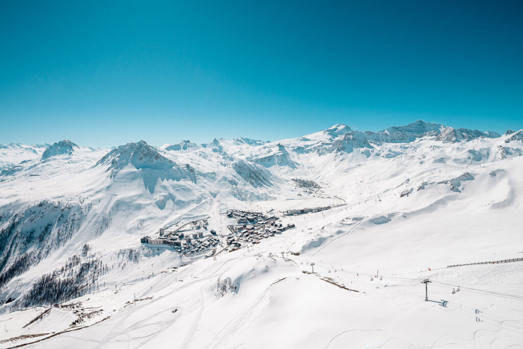Ski Tignes-Val d&rsquo;Isère : 300km de pistes et le glacier de la Grande Motte