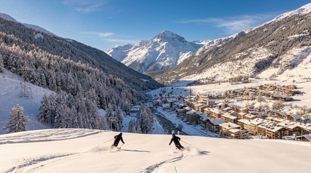 Val Cenis : 125km de pistes exposées nord en Haute Maurienne