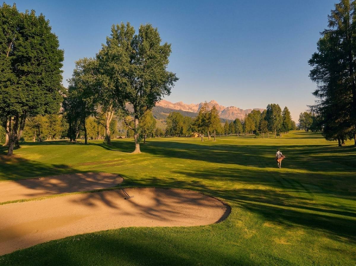 Golf du Mont d'Arbois en été