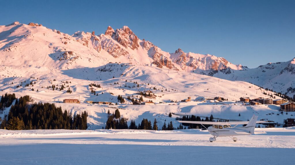Comment aller à Courchevel : train, avion ou voiture ?