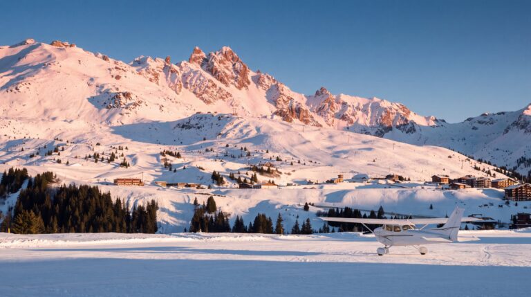 Comment aller à Courchevel : train, avion ou voiture ?