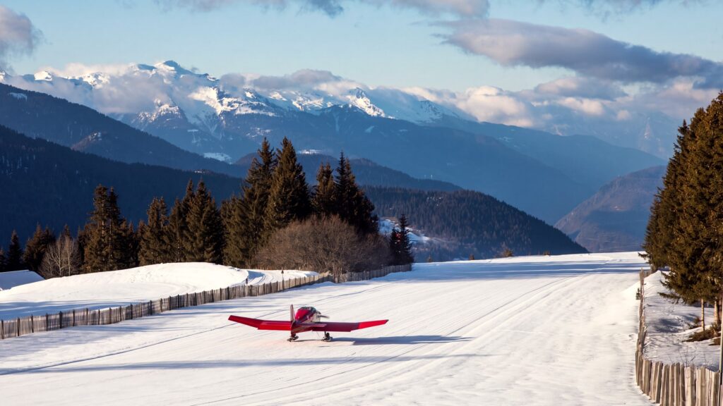 Méribel Altiport : altitude, ski, golf et chalets du quartier