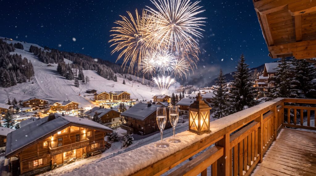 Nouvel An au ski : où fêter minuit dans les grandes stations des Alpes