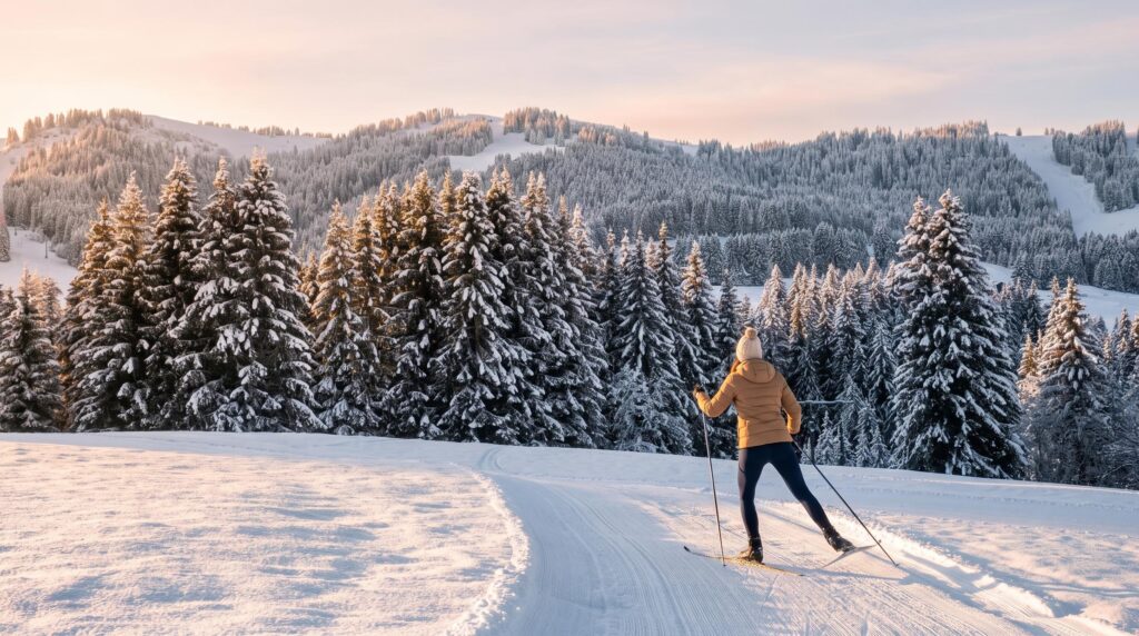 Ski de fond et raquettes à Megève