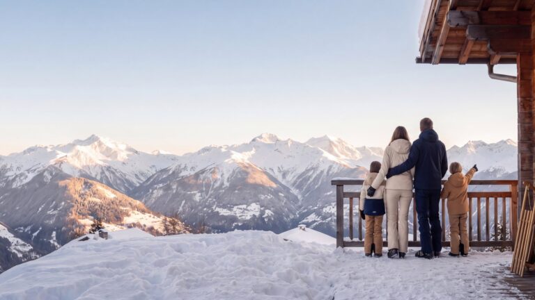 Vacances au ski en famille dans les Alpes : de vraies vacances pour les parents