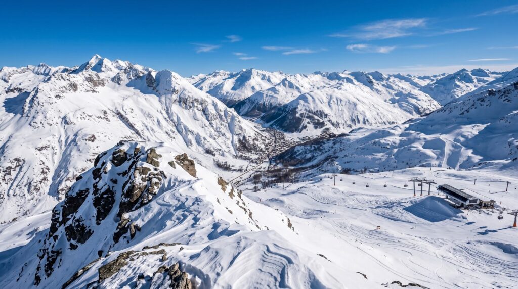 Courchevel ou Val d’Isère : six villages contre un seul