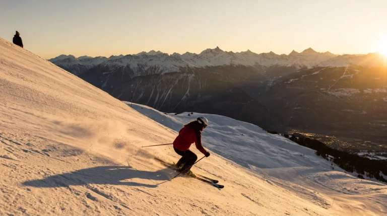 Crans-Montana: 140km of slopes and a glacier accessible at 2927m in Valais