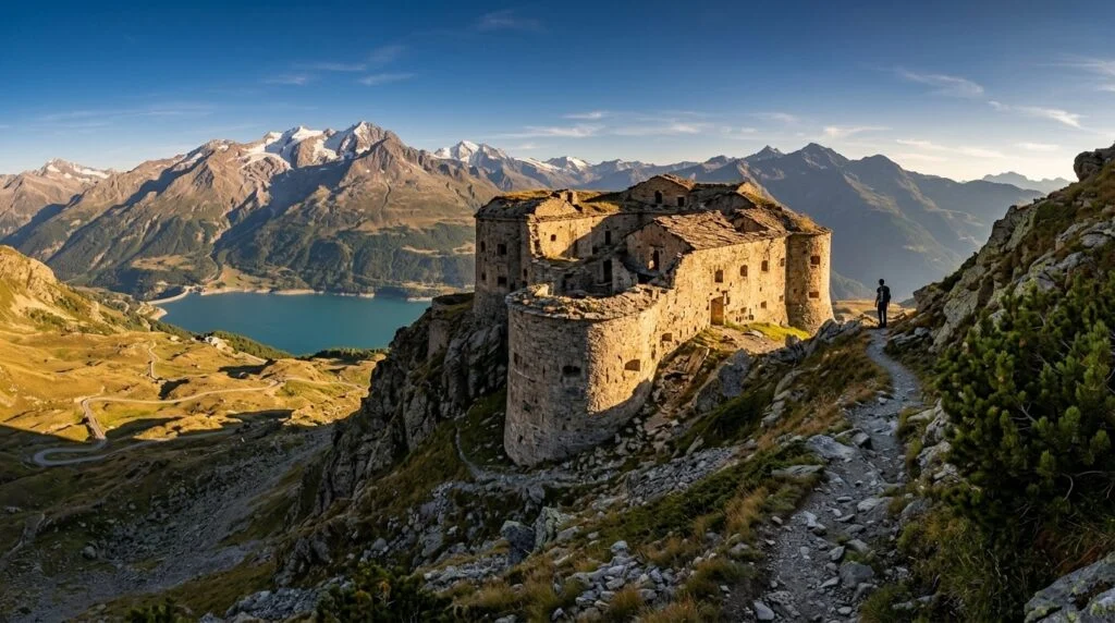 Fort de Ronce : la fortification italienne du col du Mont Cenis
