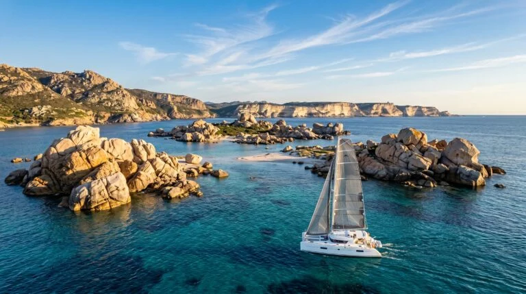 Îles Lavezzi en catamaran : l’archipel granitique des Bouches de Bonifacio